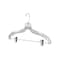 Whitmor Whitmor 9.5 in. H X 16.75 in. W X 1 in. L Plastic Clear Suit Hanger 2 pk 6062-4771 - alternate 2